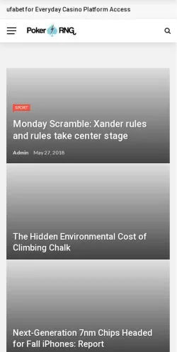 Vorschau der Website Poker RNG, Medium aus Vereinigte Staaten für gesponserte Artikel