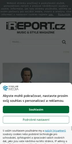 Anteprima del sito iREPORT, media di Cechia per articoli sponsorizzati