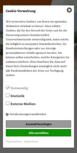 Preview of the Pferdemesse website, a media outlet in Germany for sponsored articles