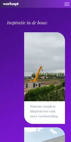 Forhåndsvisning af Workcept, medie fra Nederlandene til sponsorerede artikler