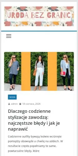 Anteprima del sito Uroda Bez Granic, media di Polonia per articoli sponsorizzati