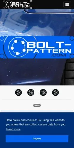 スポンサード記事向けのアメリカ合衆国メディア、Bolt Patternのサイトプレビュー