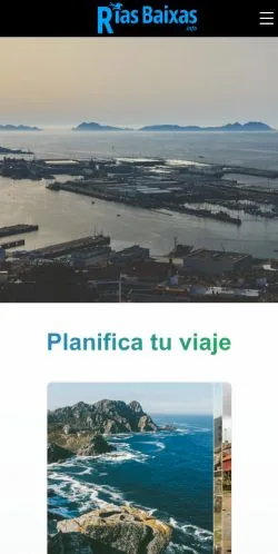 Anteprima del sito Guía Rías Baixas, media di Stati Uniti per articoli sponsorizzati