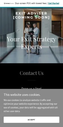Forhåndsvisning af Exit Adviser, medie fra USA til sponsorerede artikler