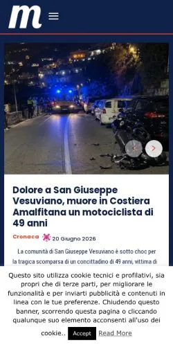 Anteprima del sito Il Mediano, media di Italia per articoli sponsorizzati