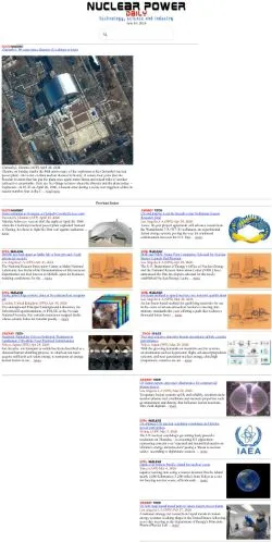 Anteprima del sito Nuclear Power Daily, media di Stati Uniti per articoli sponsorizzati