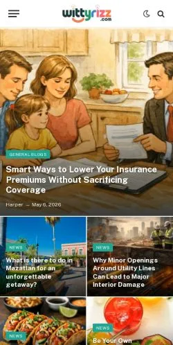Forhåndsvisning af Wittyrizz, medie fra USA til sponsorerede artikler