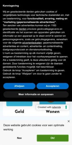 スポンサード記事向けのオランダメディア、Latraviaのサイトプレビュー