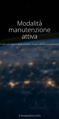 Anteprima del sito BreakingTech, media di Italia per articoli sponsorizzati