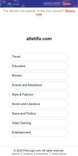 Aperçu du site Atletifo Wrestling, média de Royaume-Uni pour articles sponsorisés