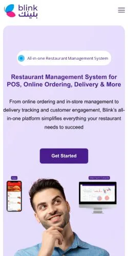 Podgląd witryny Blink Restaurant, medium z kraju Stany Zjednoczone do artykułów sponsorowanych
