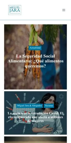 Anteprima del sito Miguel Jara Periodismo De Investigación, media di Spagna per articoli sponsorizzati
