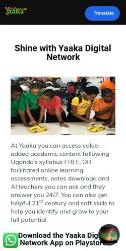 Preview of the Yaaka Digital Network website, a media outlet in United States for sponsored articles