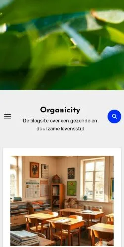 Anteprima del sito Organicity, media di Stati Uniti per articoli sponsorizzati