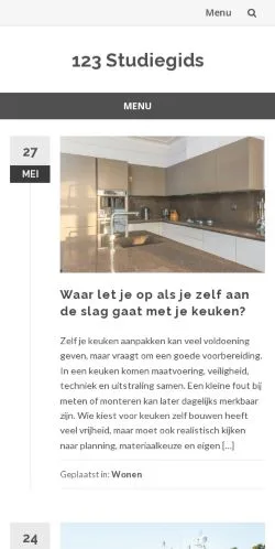 Forhåndsvisning af 123 Studiegids, medie fra Nederlandene til sponsorerede artikler