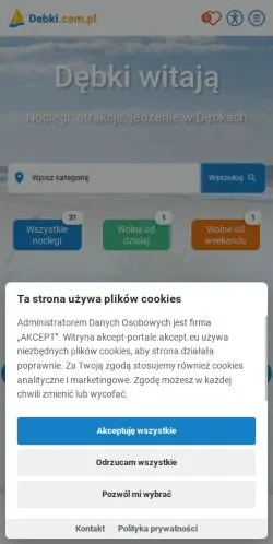 Forhåndsvisning af Dębki Noclegi Nad Morzem, medie fra Polen til sponsorerede artikler
