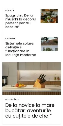 Anteprima del sito camerenoi.ro, media di Romania per articoli sponsorizzati