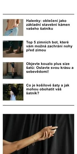 Podgląd witryny ikonastylu.cz, medium z kraju Czechy do artykułów sponsorowanych