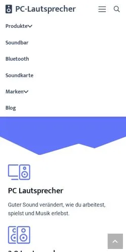 Podgląd witryny PC Lautsprecher Test, medium z kraju Niemcy do artykułów sponsorowanych
