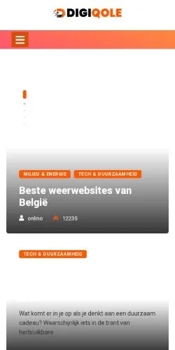 Anteprima del sito Databasefout, media di Belgio per articoli sponsorizzati