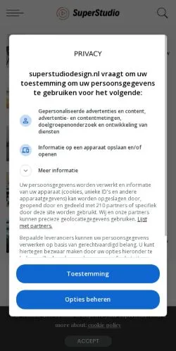 Sponsorlu makaleler için Hollanda medyası Databasefout sitesinin önizlemesi