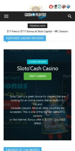 スポンサード記事向けのアメリカ合衆国メディア、CP Reportのサイトプレビュー