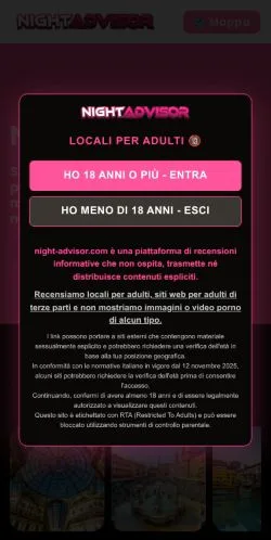Forhåndsvisning af Night Advisor, medie fra Italien til sponsorerede artikler
