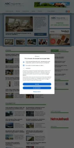 Anteprima del sito ABC-Byvanie.sk, media di Slovacchia per articoli sponsorizzati