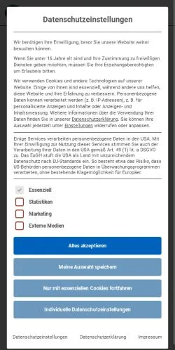 Vista previa del sitio Haustier-Portal, medio de Alemania para artículos patrocinados
