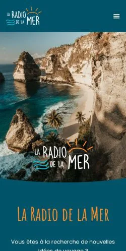 Anteprima del sito La Radio De La Mer, media di Francia per articoli sponsorizzati