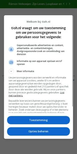 Podgląd witryny tioh.nl -, medium z kraju Holandia do artykułów sponsorowanych