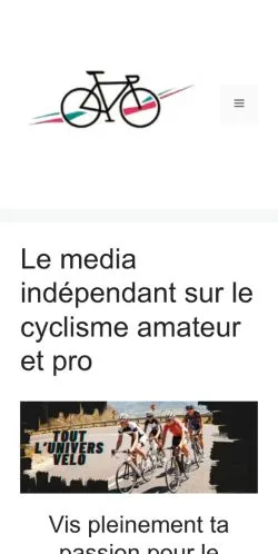 Anteprima del sito Le Blog du Cycliste, media di Francia per articoli sponsorizzati