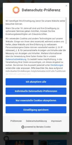 Anteprima del sito Ballermann Radio, media di Germania per articoli sponsorizzati