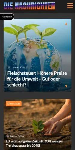 Anteprima del sito Nachrichten AG, media di Austria per articoli sponsorizzati