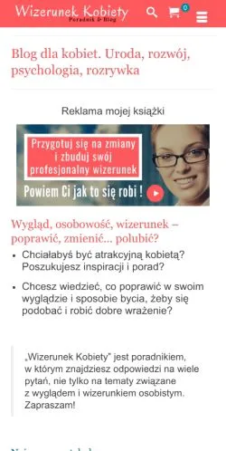 Podgląd witryny Wizerunek Kobiety, medium z kraju Polska do artykułów sponsorowanych