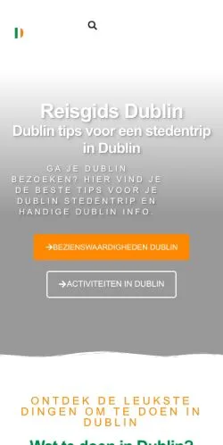Anteprima del sito Alles Over Dublin, media di Paesi Bassi per articoli sponsorizzati