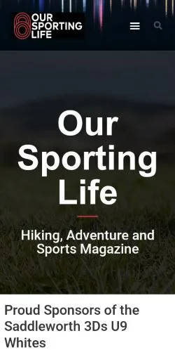 Anteprima del sito Our Sporting Life, media di Regno Unito per articoli sponsorizzati