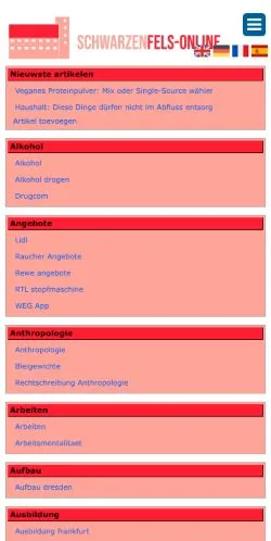 Anteprima del sito Schwarzenfels-Online, media di Germania per articoli sponsorizzati