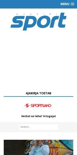 Anteprima del sito Ajakiri Sport, media di Stati Uniti per articoli sponsorizzati