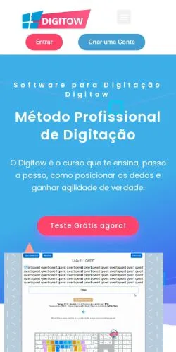 Preview of the Digitow website, a media outlet in Brazil for sponsored articles