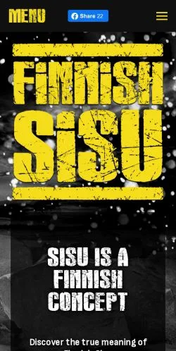 Anteprima del sito Finnish Sisu, media di Finlandia per articoli sponsorizzati
