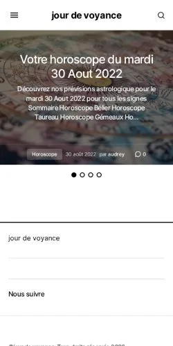 Forhåndsvisning af jour de voyance, medie fra Frankrig til sponsorerede artikler