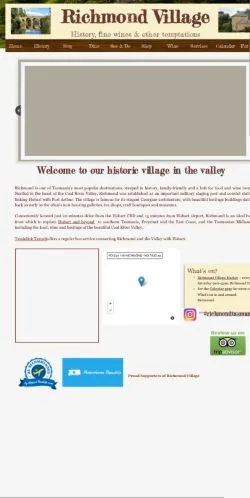 Anteprima del sito Richmond Village, media di Australia per articoli sponsorizzati
