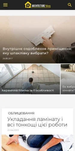 Vorschau der Website Archgrid, Medium aus Ukraine für gesponserte Artikel