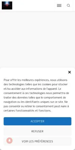 Voorbeeld van de site Formule-1 Canada, medium uit Canada voor gesponsorde artikelen
