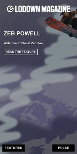 Anteprima del sito Lodown Magazine, media di Stati Uniti per articoli sponsorizzati