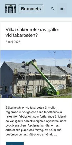 Forhåndsvisning af Rummets is under maintenance, medie fra Sverige til sponsorerede artikler