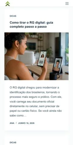 Voorbeeld van de site Vai Passear, medium uit Portugal voor gesponsorde artikelen