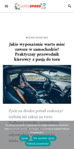 Forhåndsvisning af Auta Speed, medie fra Polen til sponsorerede artikler