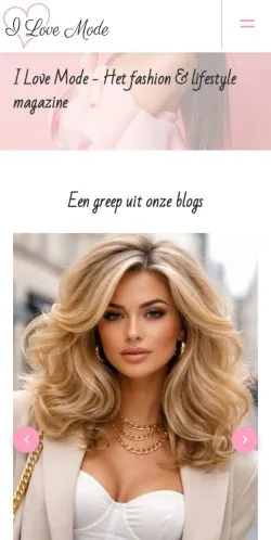 Anteprima del sito I Love Mode, media di Paesi Bassi per articoli sponsorizzati